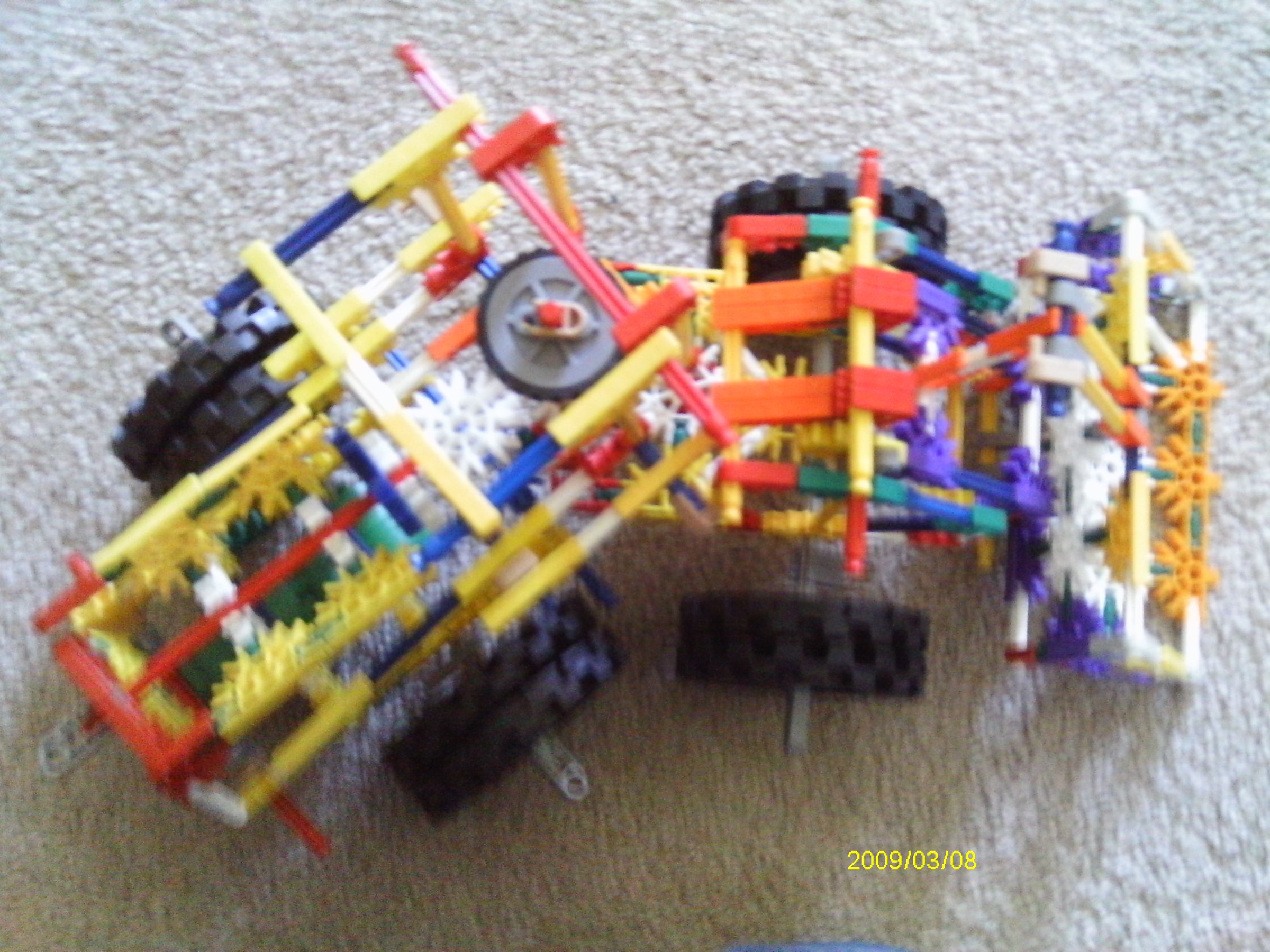 Front End Loader Made Out of Knex Instructables