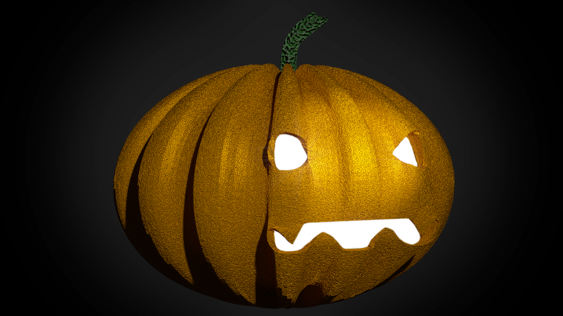 3d jack-o'-lantern in blender DIY Project DIY Project Image