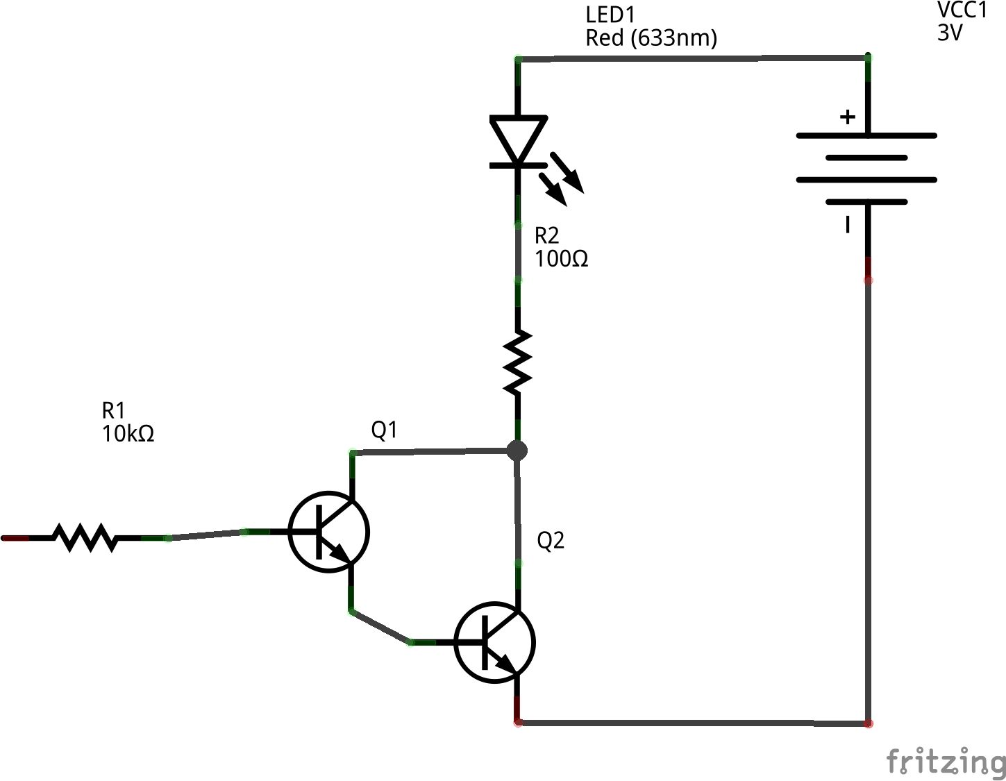 Make a Darlington Pair Using Two Npn BJTs 9 Steps Instructables
