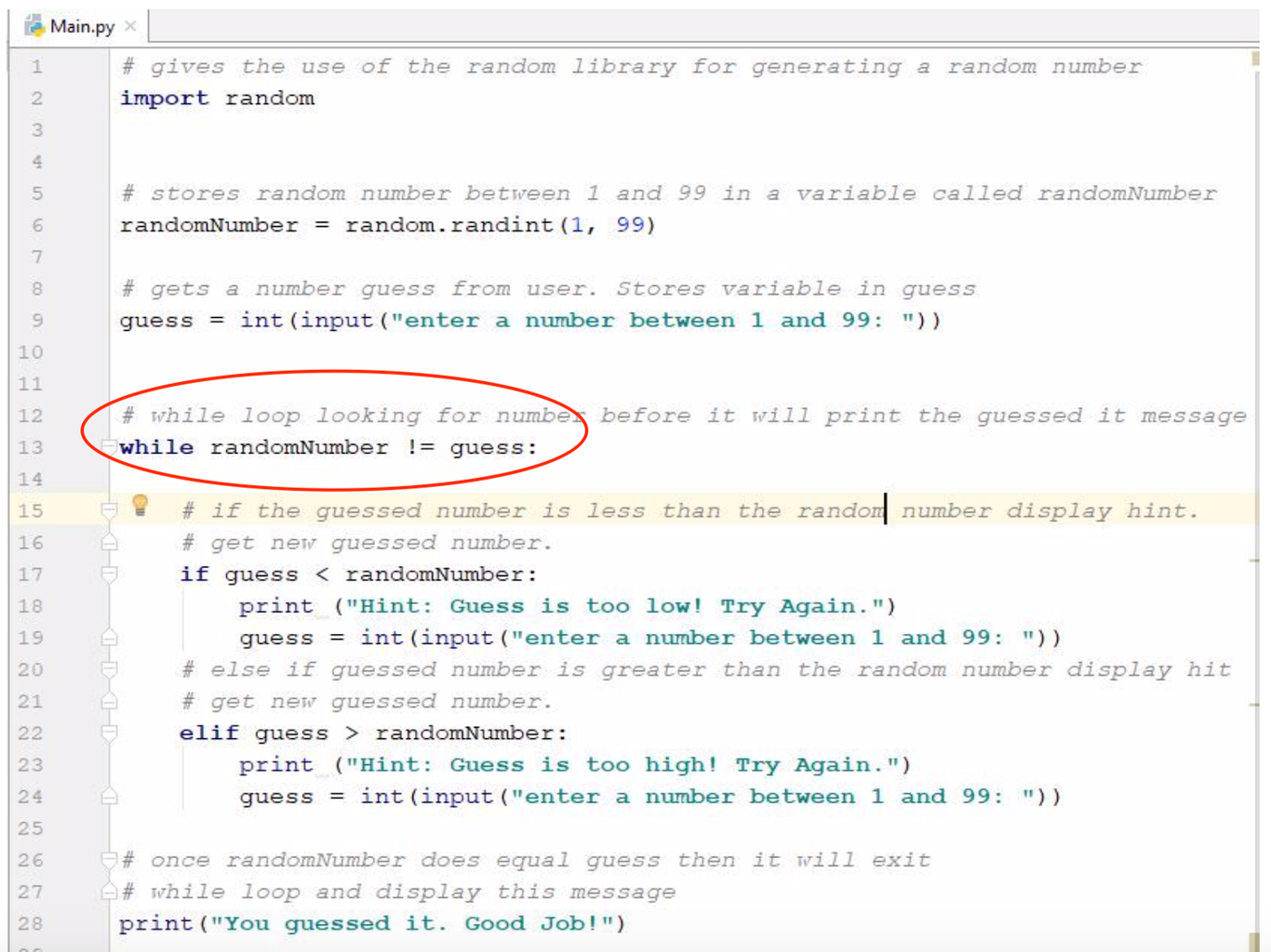 Simple Python Number Guessing Game : 11 Steps - Instructables