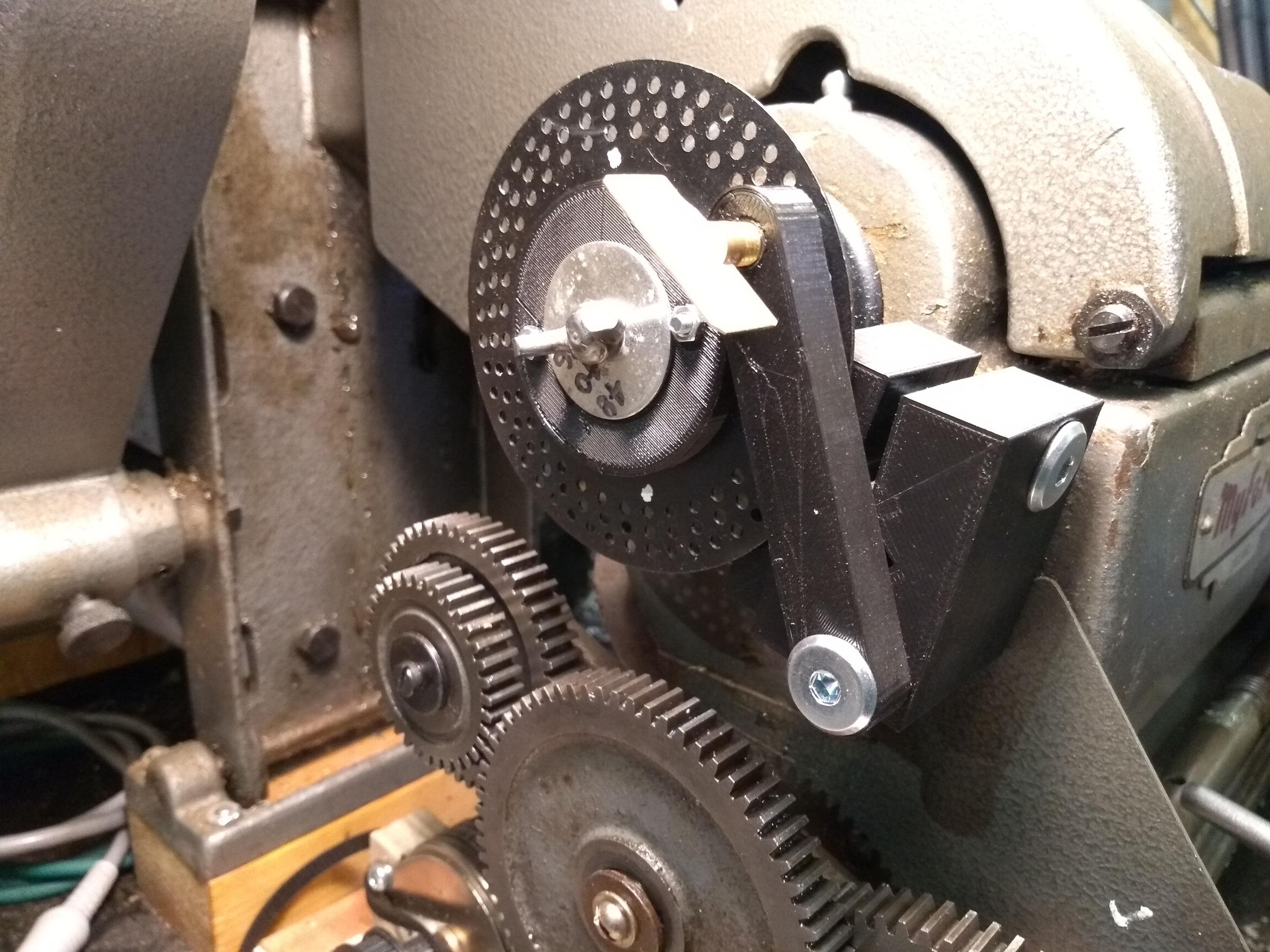 Myford ML10 Lathe Indexing Jig Dividing Head 5 Steps Instructables