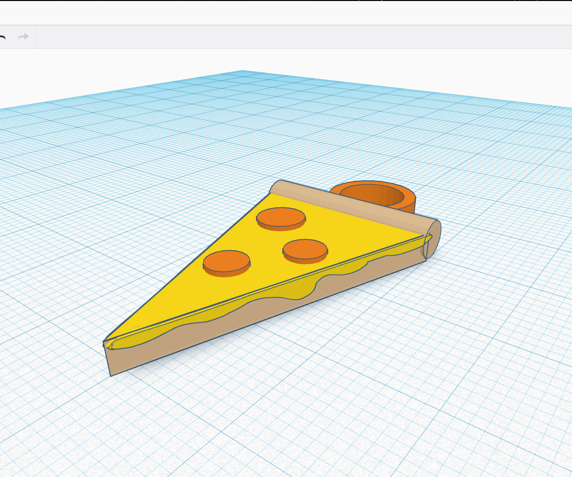 Step-by-step guide for how to design a pizza slice key chain with tinkercad in 7 easy steps (with pictures) DIY Project DIY project