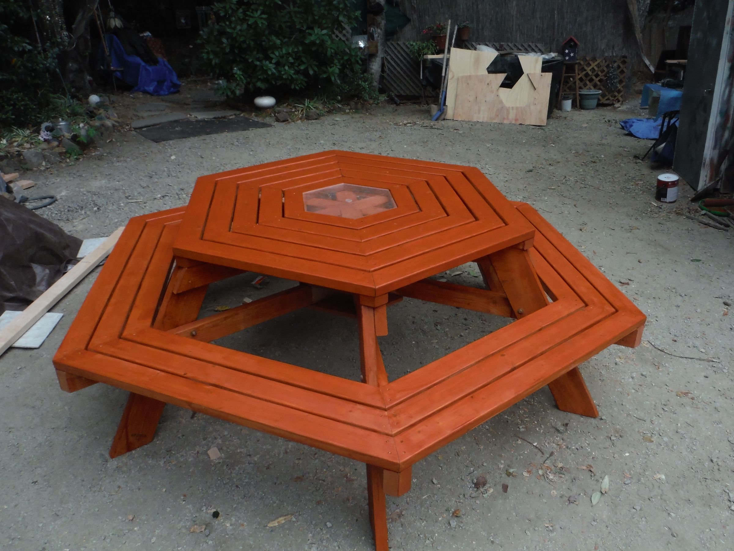 How to Build a Hexagonal Picnic Table 18 Steps (with Pictures