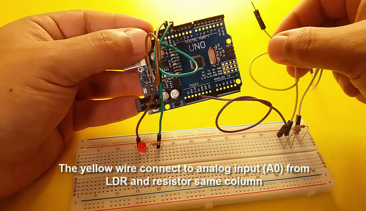 Arduino - LDR With LED : 6 Steps (with Pictures) - Instructables