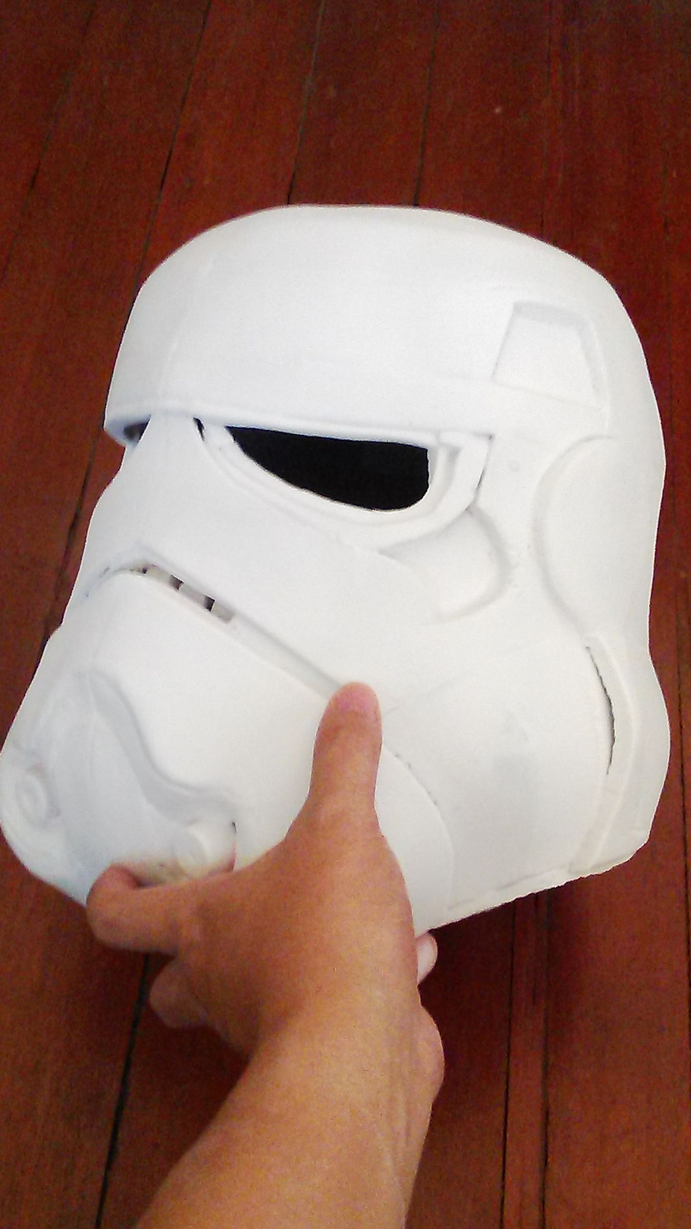 Starwars Stormtrooper Helmet Using Eva Foam 6 Steps (with Pictures