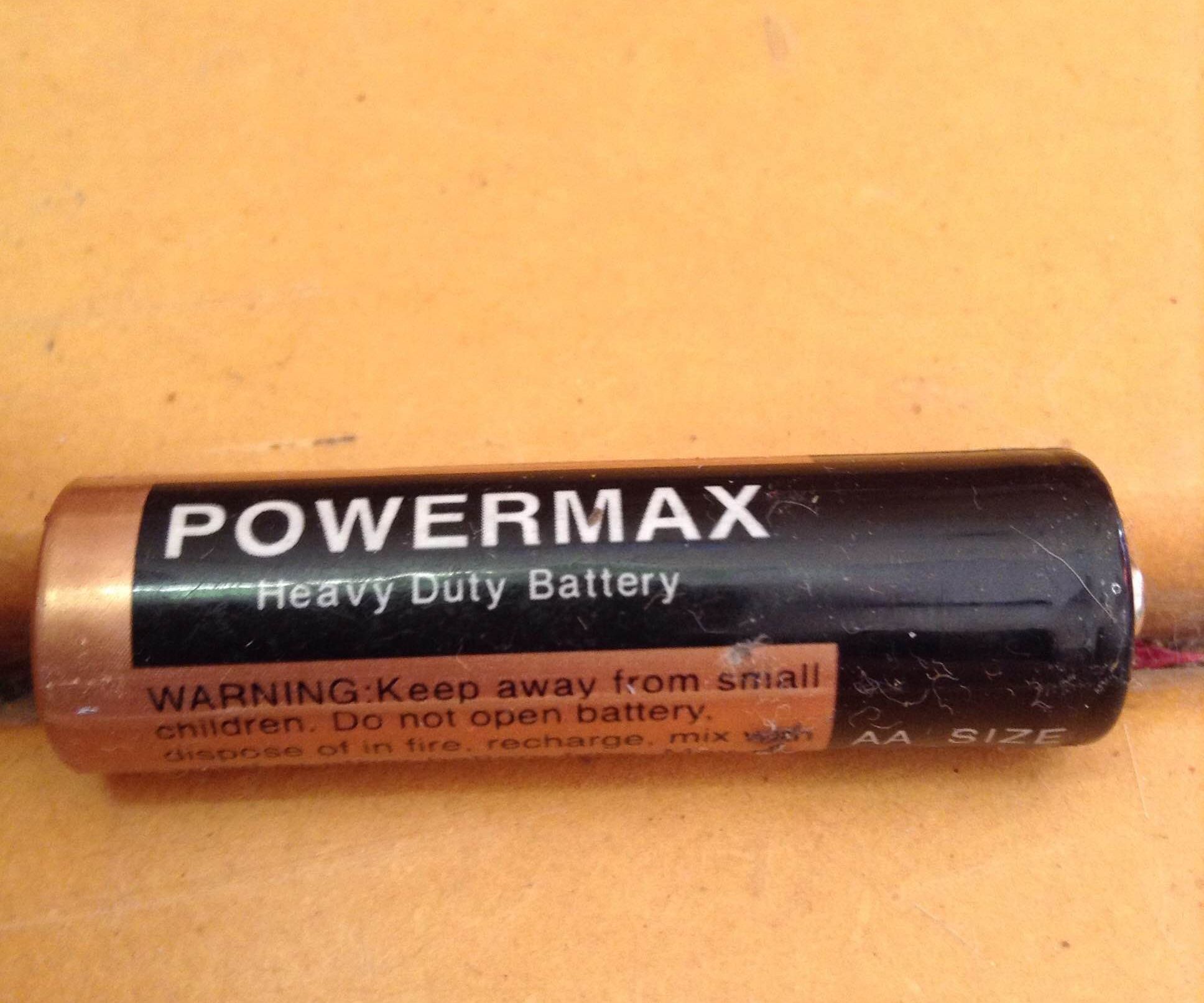 How to Take Apart a NonAlkaline Battery 6 Steps Instructables