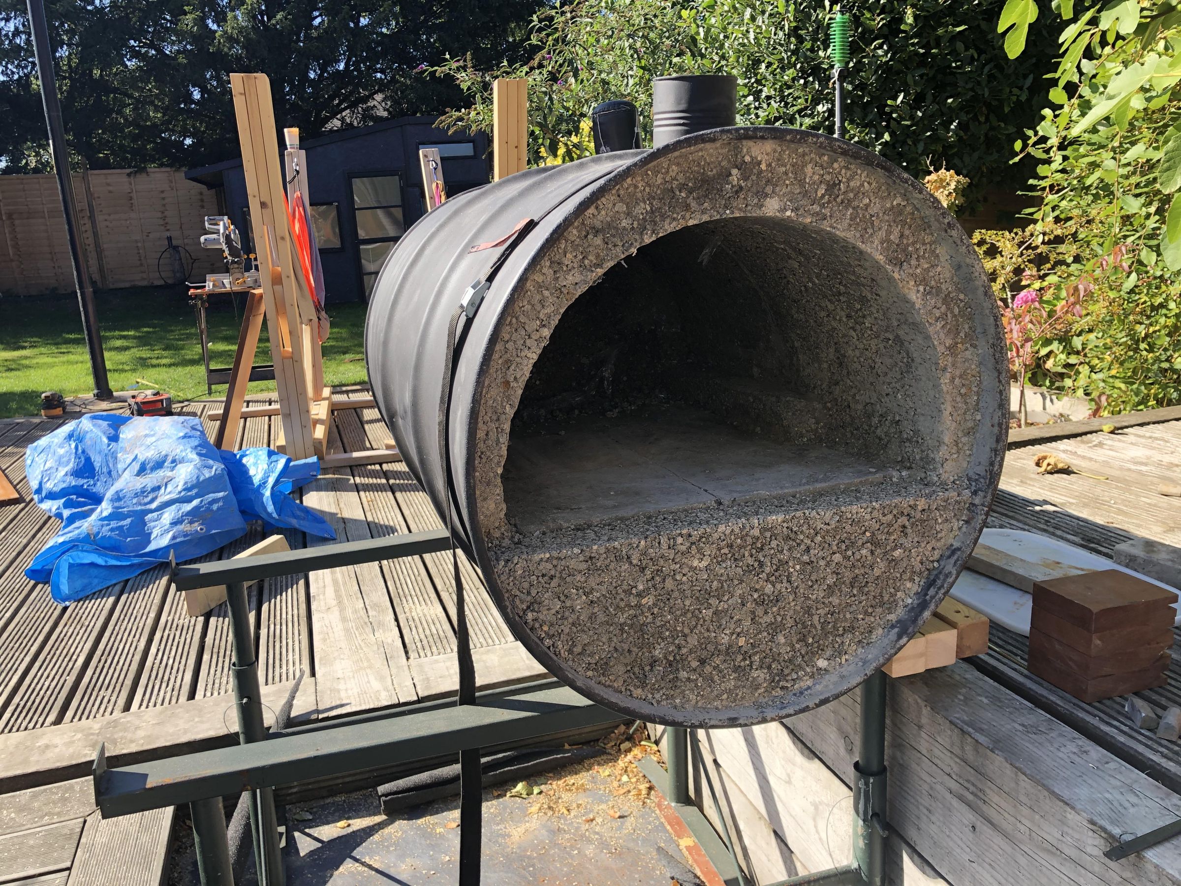 Featured image of post Simple Way to Homemade Oil Drum Pizza Oven