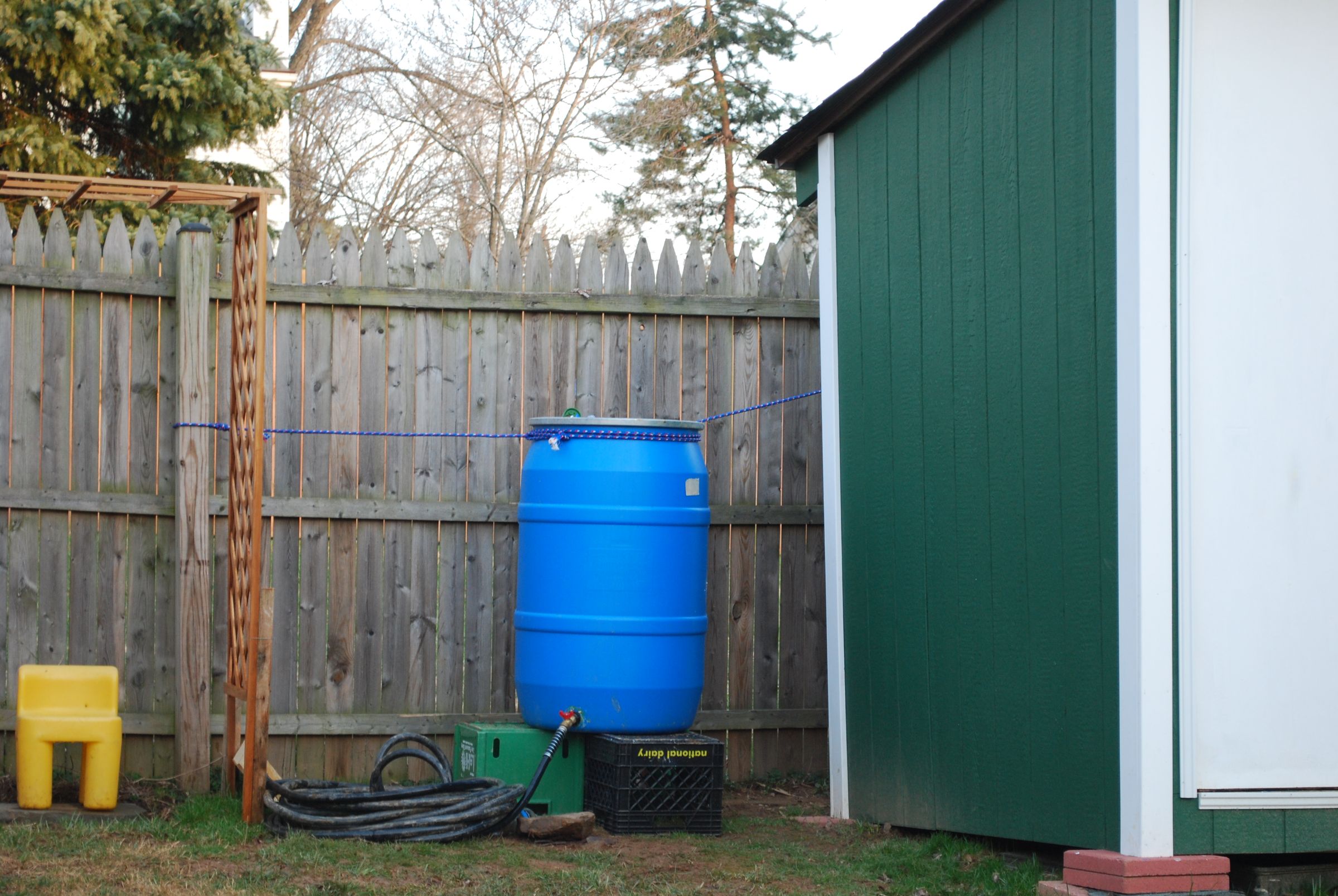 Backyard Rain Barrel 3 Steps (with Pictures) Instructables