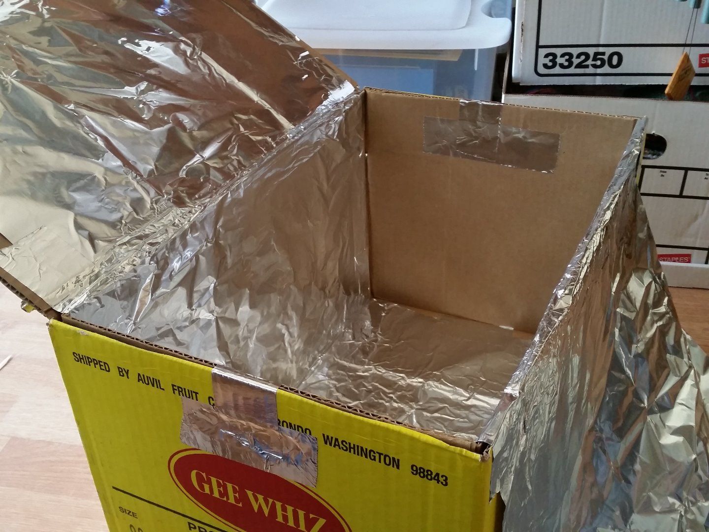 Make a Box Oven the Girl Scout Way 8 Steps (with Pictures