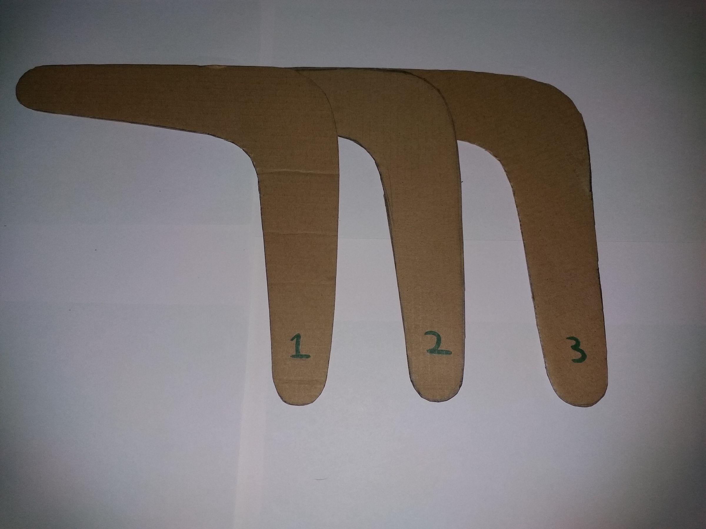 Cardboard Boomerang 9 Steps Instructables