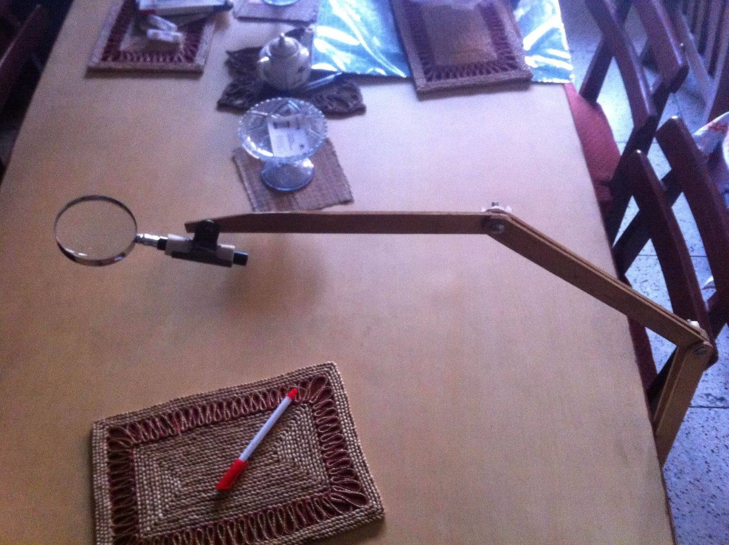 Magnifying Glass Holder 7 Steps Instructables