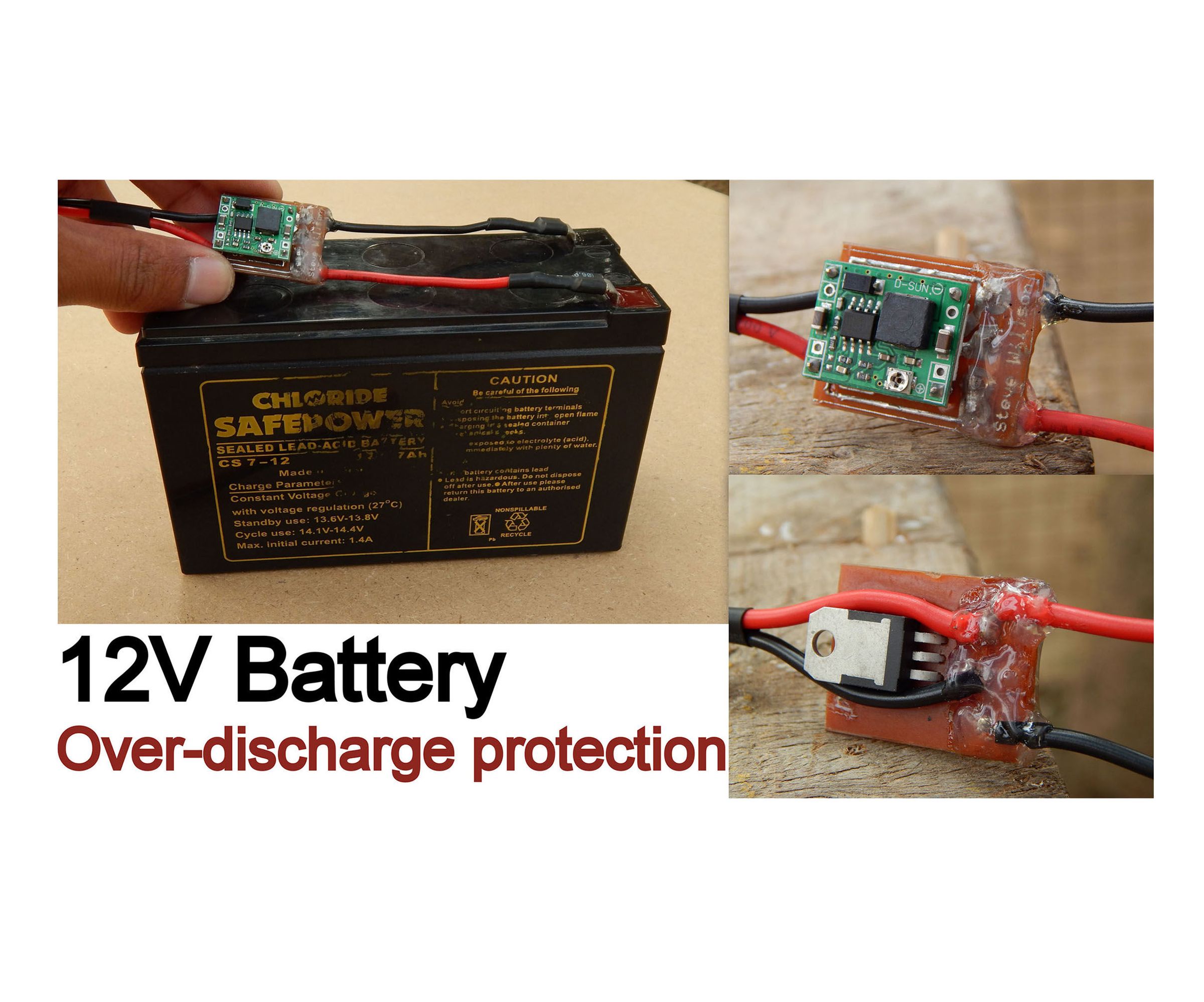 12v battery protection DIY Project DIY Project Image