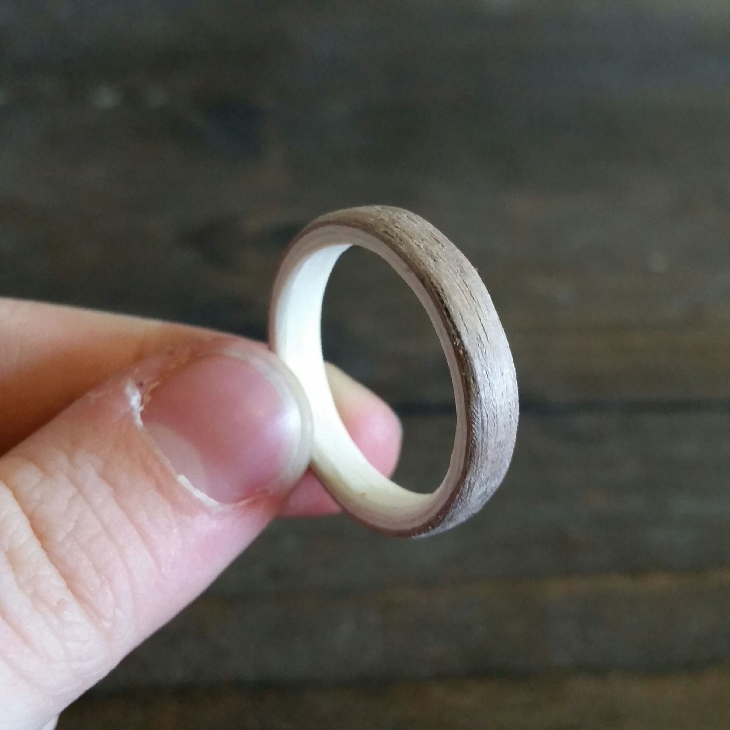 How To Make A Wooden Ring With Inlay