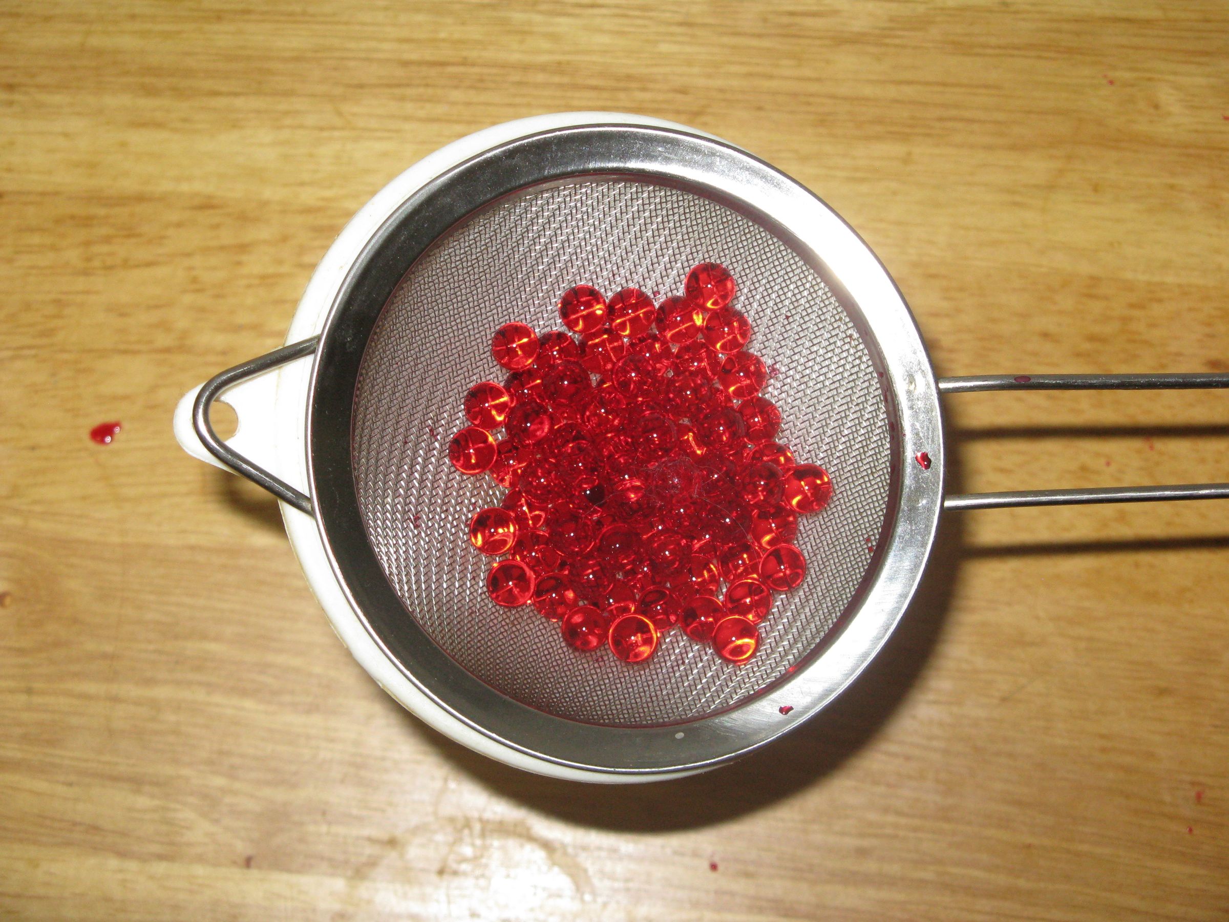 Rainbow Salmon Eggs 6 Steps Instructables