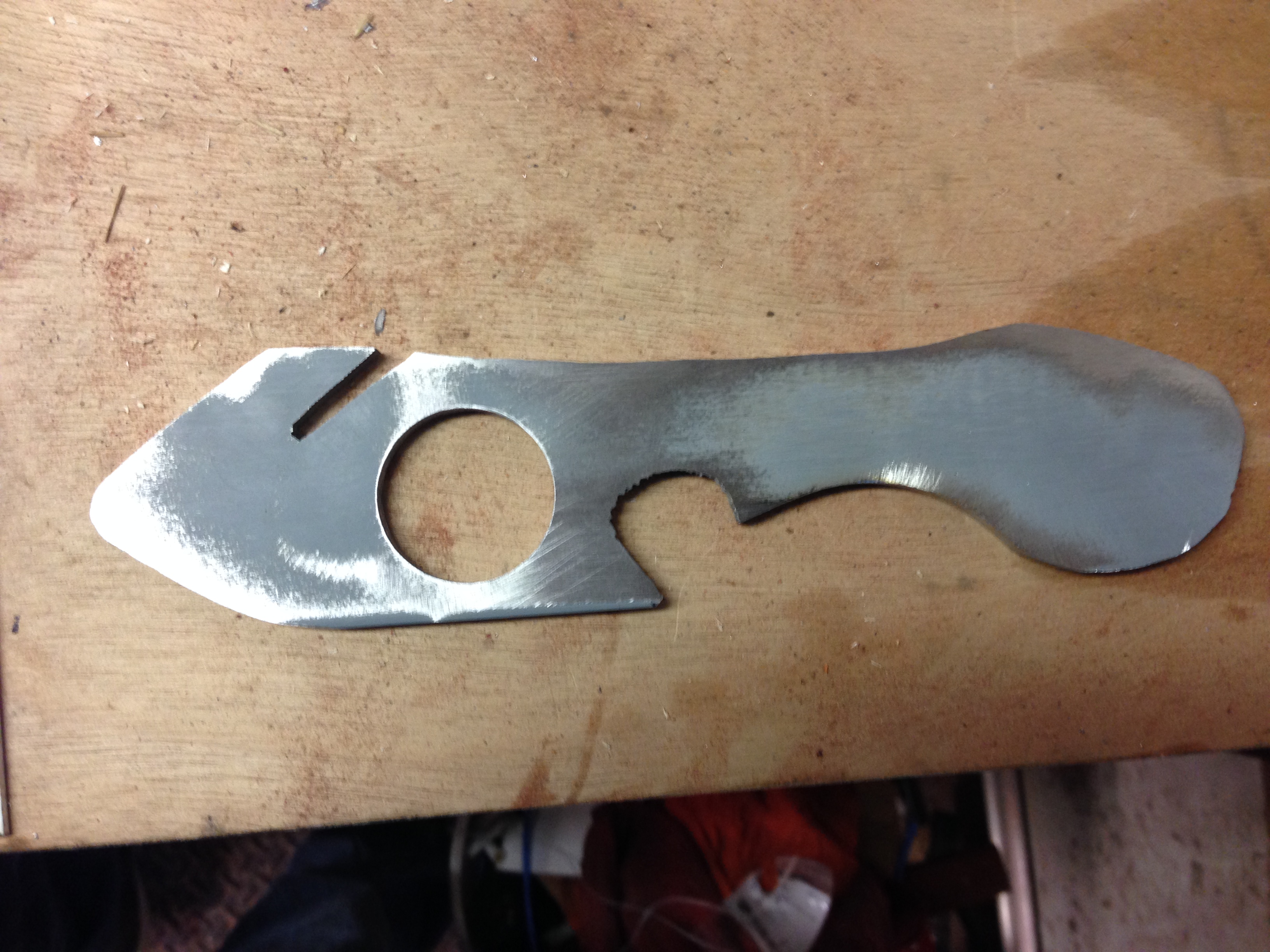 Gut Hook Hunting Knife 6 Steps (with Pictures) Instructables