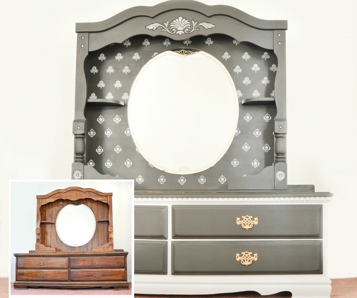 Dressing Table Makeover 9 Steps With Pictures Instructables Dressing Table Makeover 9 Steps With, How To Repair Dressing Table Mirror