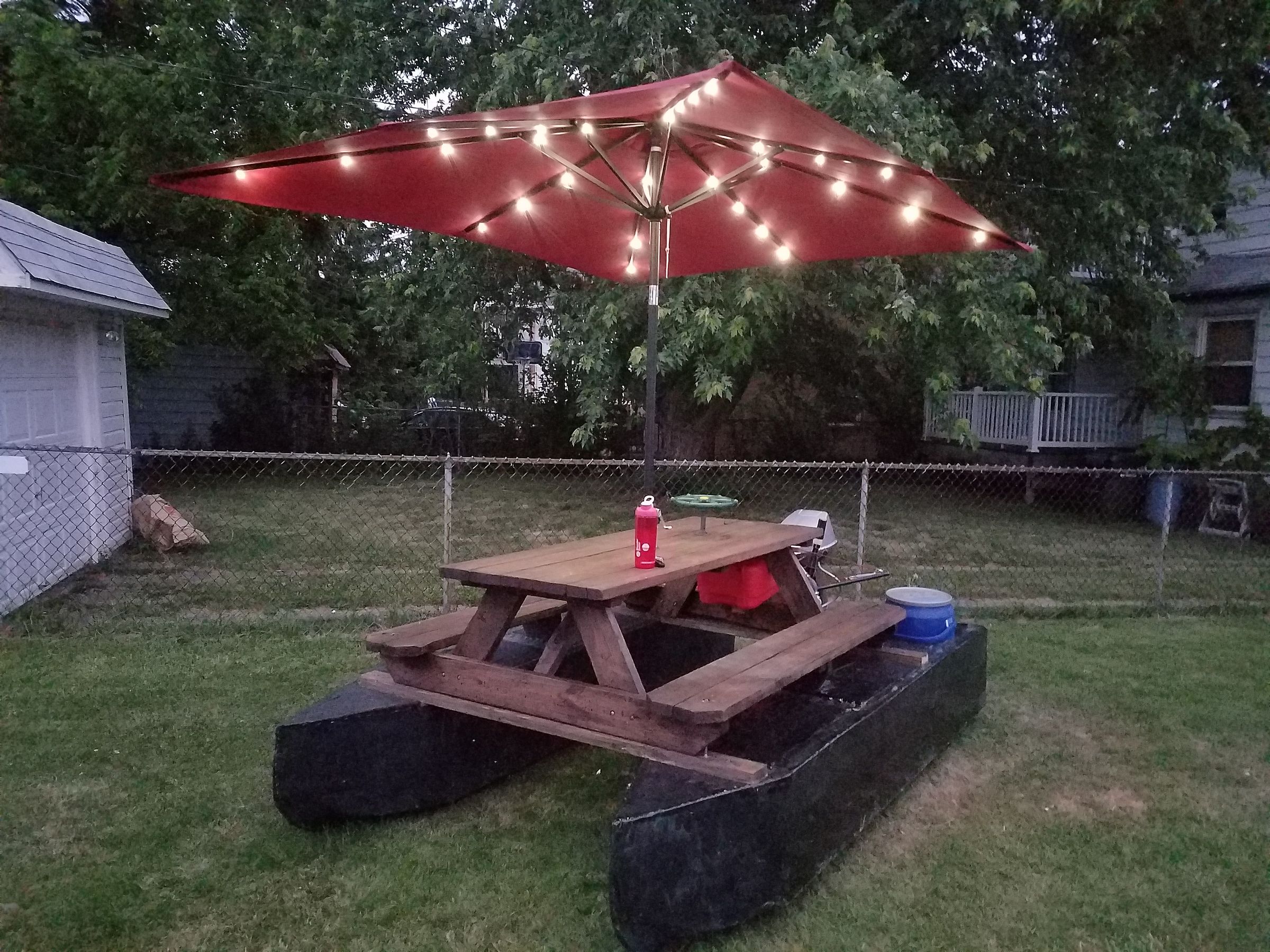 Pontoon Boat Picnic Table 8 Steps (with Pictures) Instructables