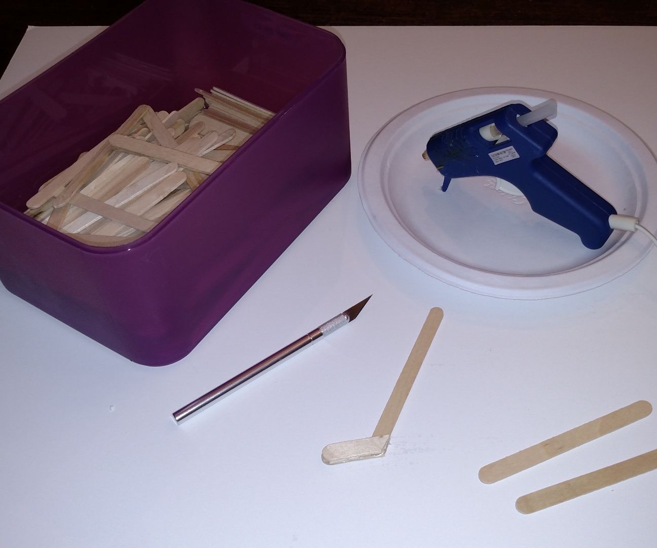 DIY guide for Popsicle Hockey Sticks with step-by-step instructions