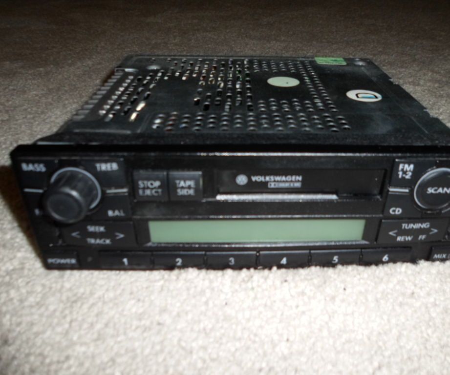 Auxiliary Port for Any Radio/Cassette Player (Monsoon From Jetta MK4