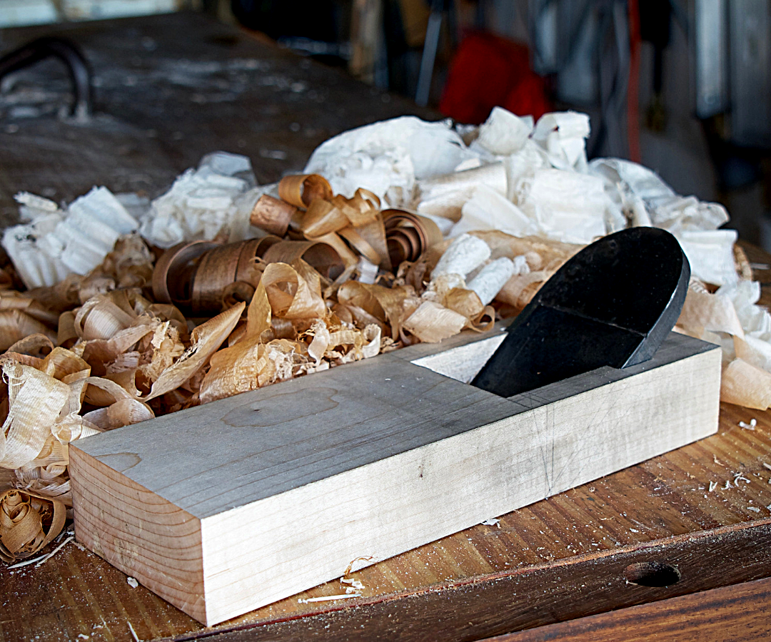 How to Make a Japanese Hand Plane Kanna Plane 5 Steps (with