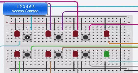Push Button Combination Lock Arduino : 6 Steps - Instructables