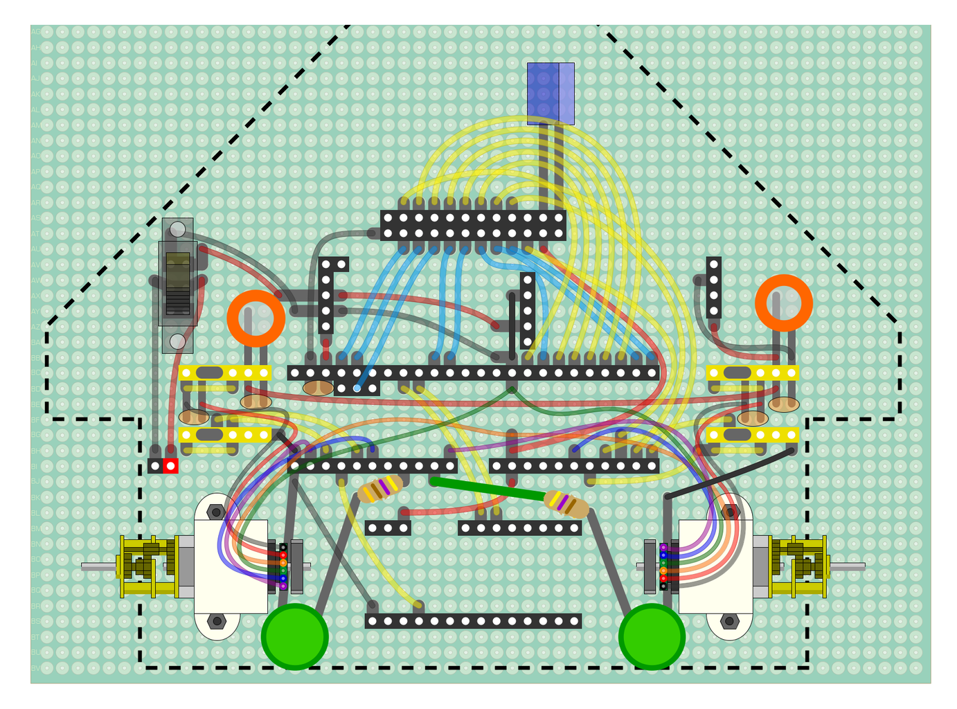 Advanced Line Following Robot : 22 Steps (with Pictures) - Instructables
