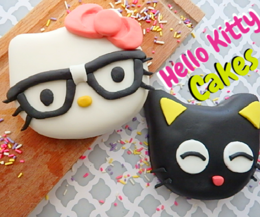 Step-by-step guide for hello kitty cake DIY Project DIY project
