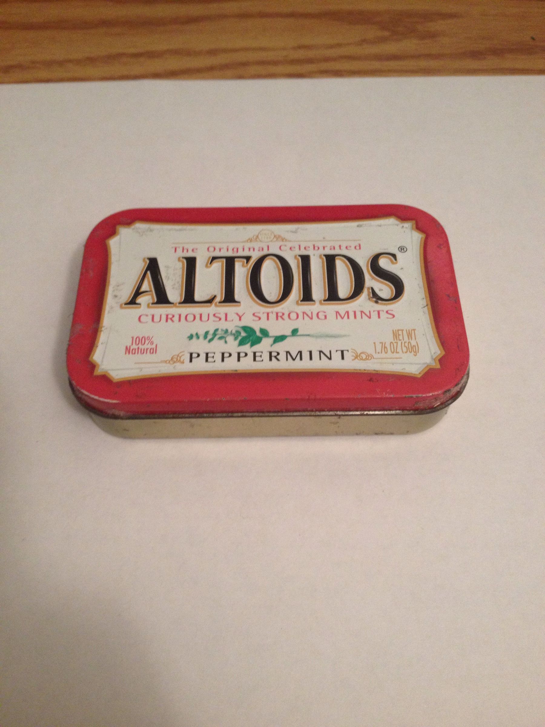 Altoids Tin Pocket Survival Kit 4 Steps With Pictures Instructables