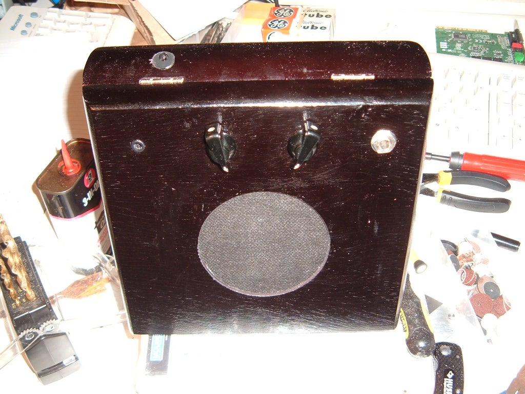 The Process Of Building A Cigar Box Guitar Amp - Little Gem Or The $5  Crackerbox Amp : 7 Steps (With Pictures) - Instructables