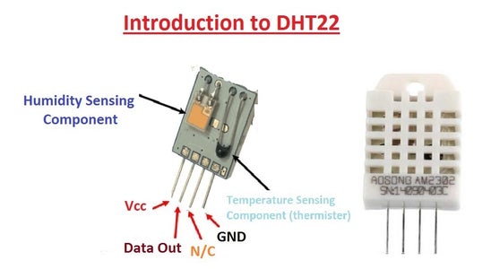 Measure Temperature and Humidity Using DHT11 / DHT22 and Arduino : 4 ...