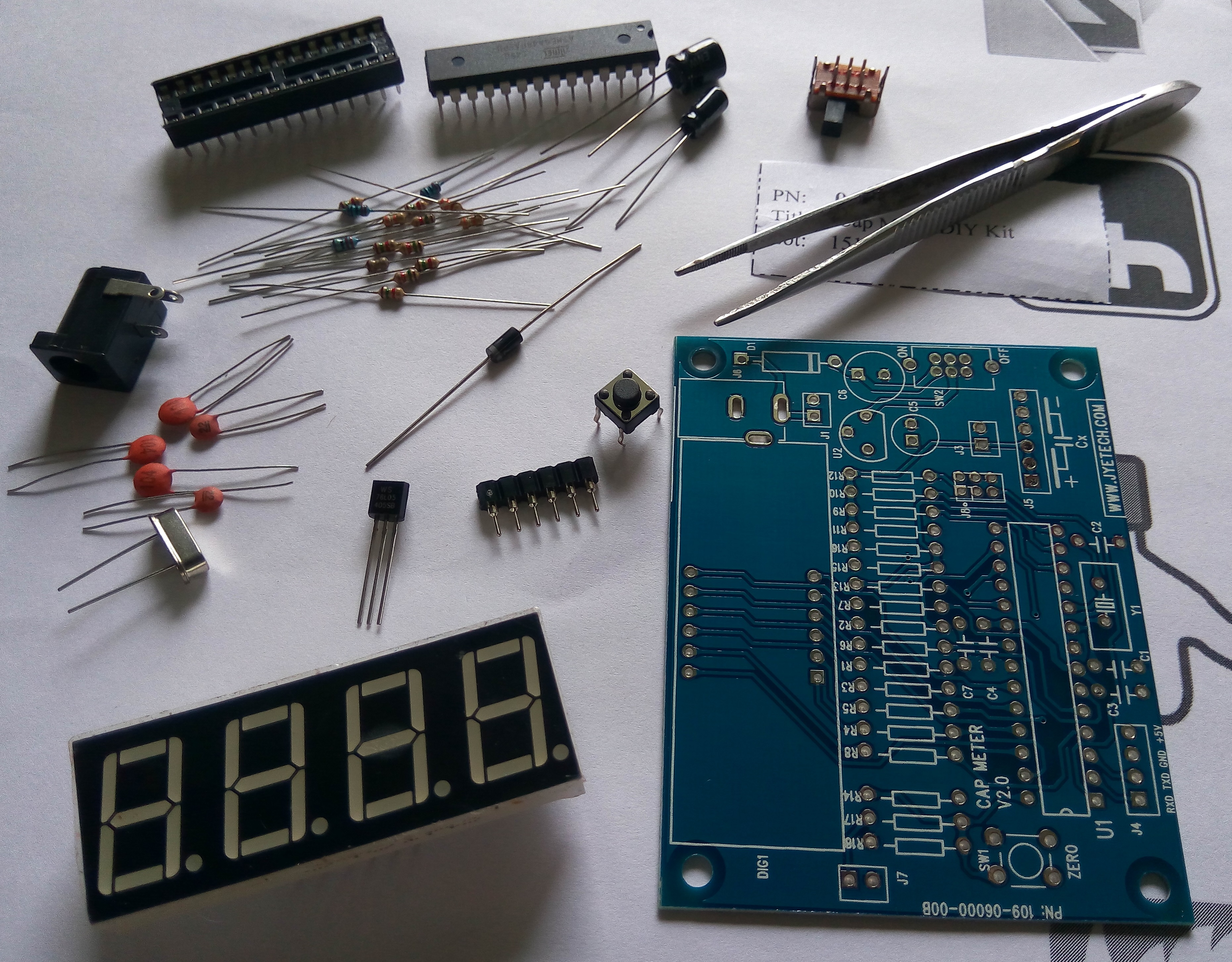 DIY Capacitance Meter 7 Steps Instructables