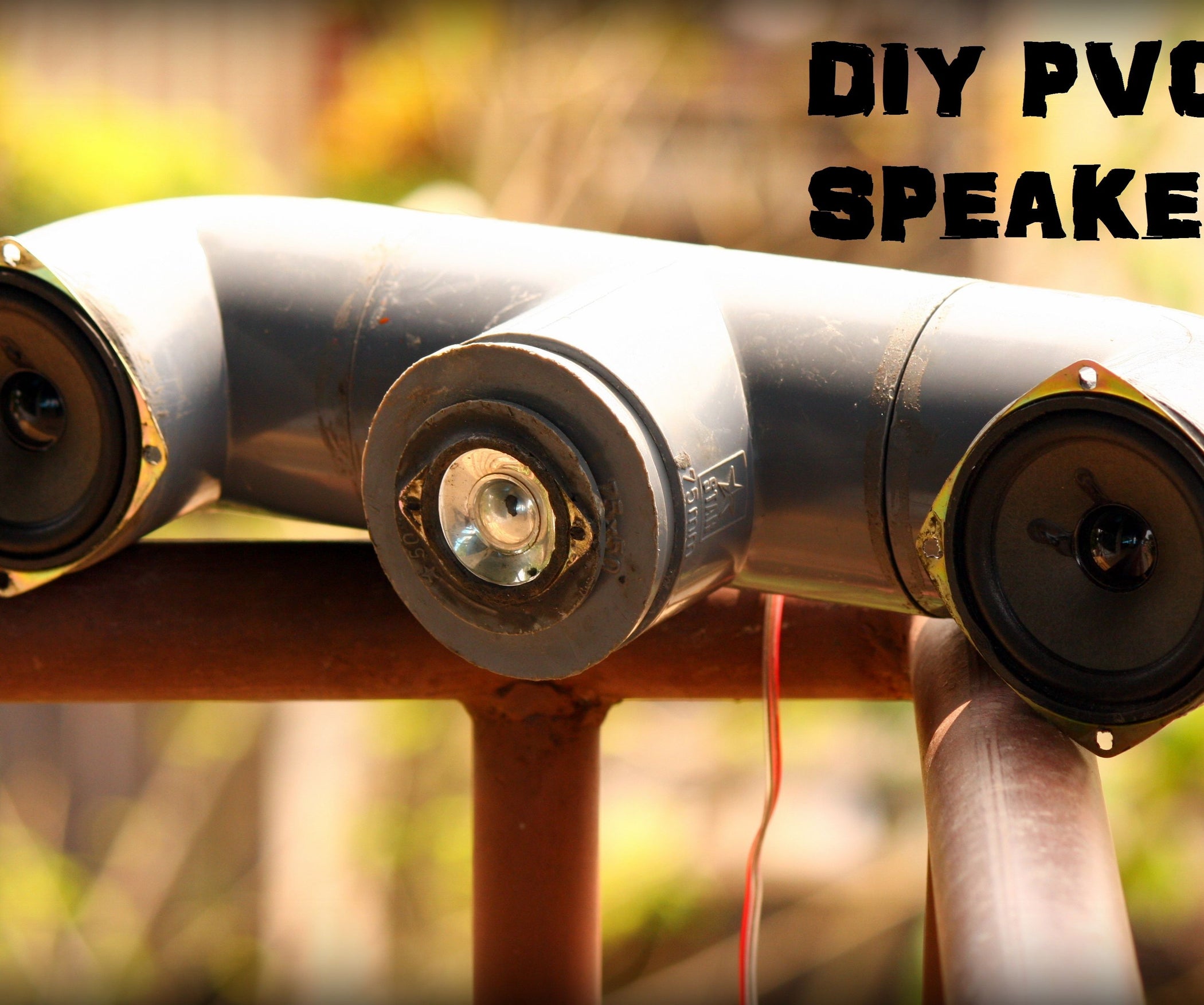 DIY PVC Speaker 4 Steps (with Pictures) Instructables