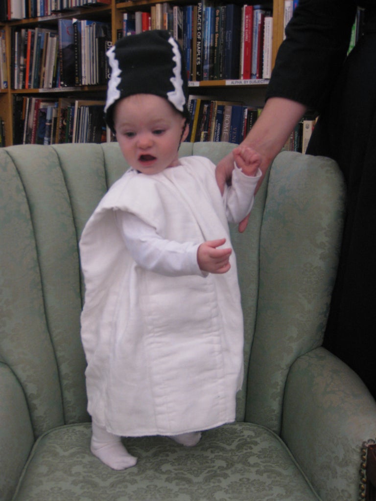 Infant Toddler Bride Of Frankenstein Costume 12 Steps With Pictures Instructables Infant Toddler Bride Of Frankenstein Costume 12 Steps With Pictures Instructables