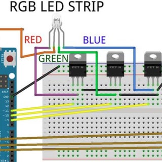 Controlling RGB Led Strip With Arduino : 4 Steps - Instructables