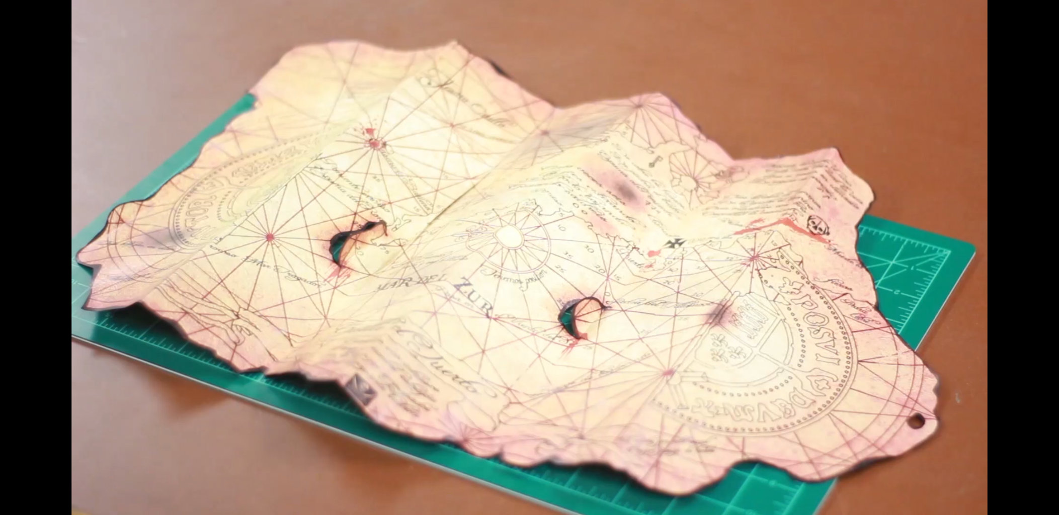 the goonies one eye d willy s map replica 8 steps with pictures instructables