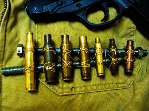 DIY guide for Bullet Shell Pan Flute with step-by-step instructions