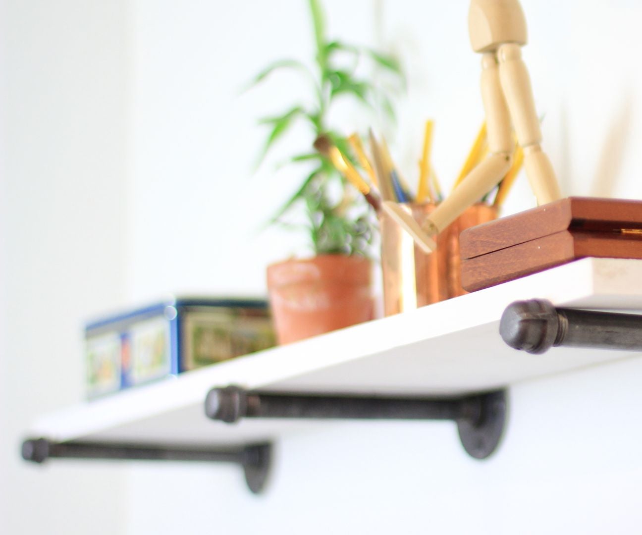 DIY Super Easy Steel Rod Shelf (with Pictures) Instructables