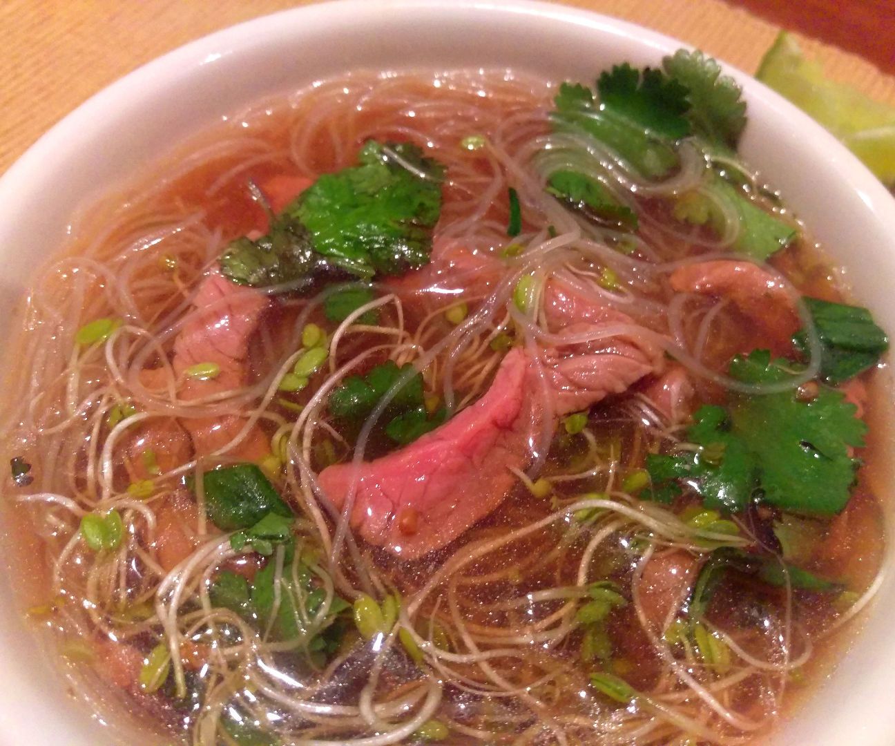 Beef Pho for One