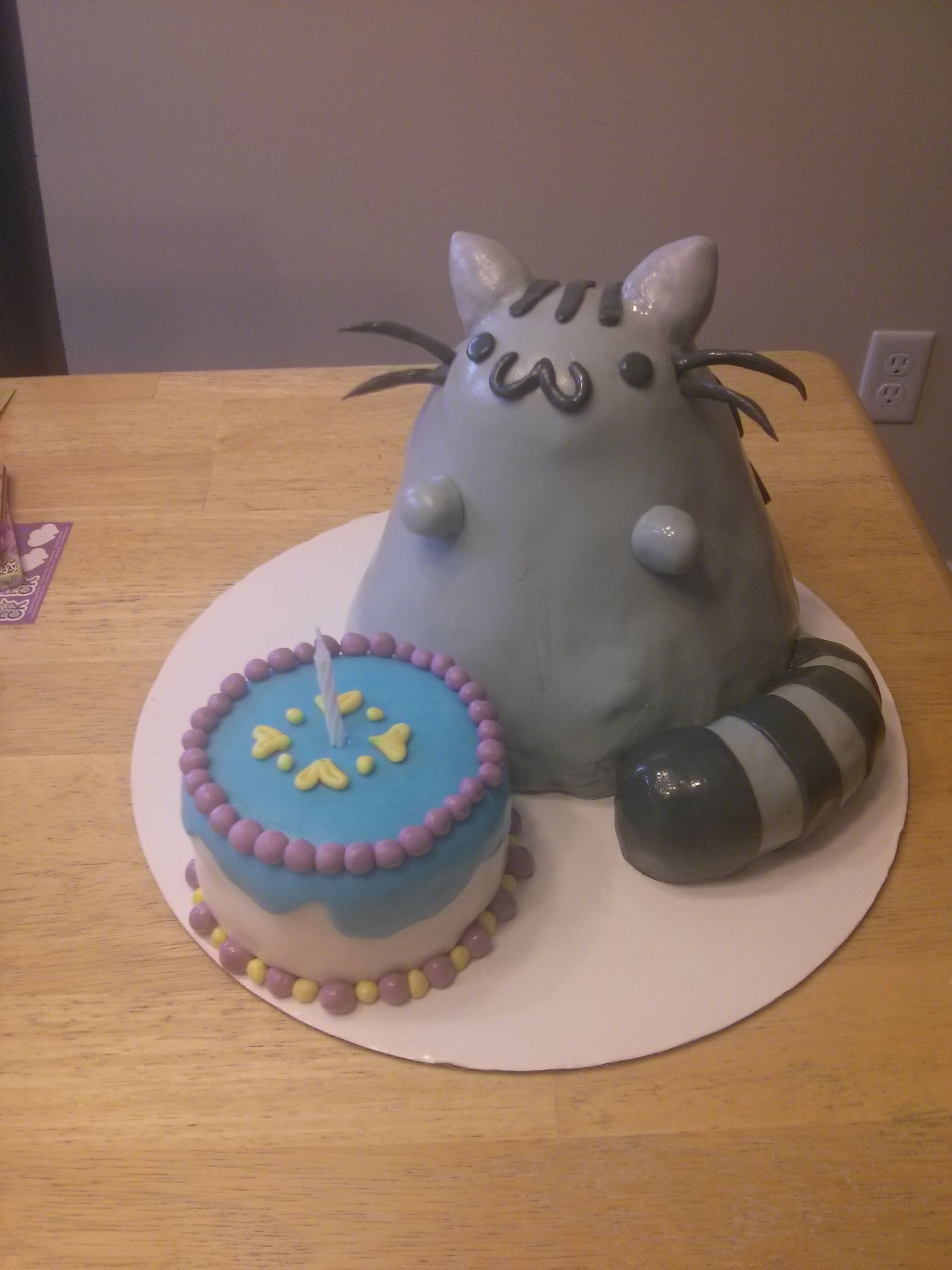 Pusheen Cat Cake 9 Steps With Pictures Instructables