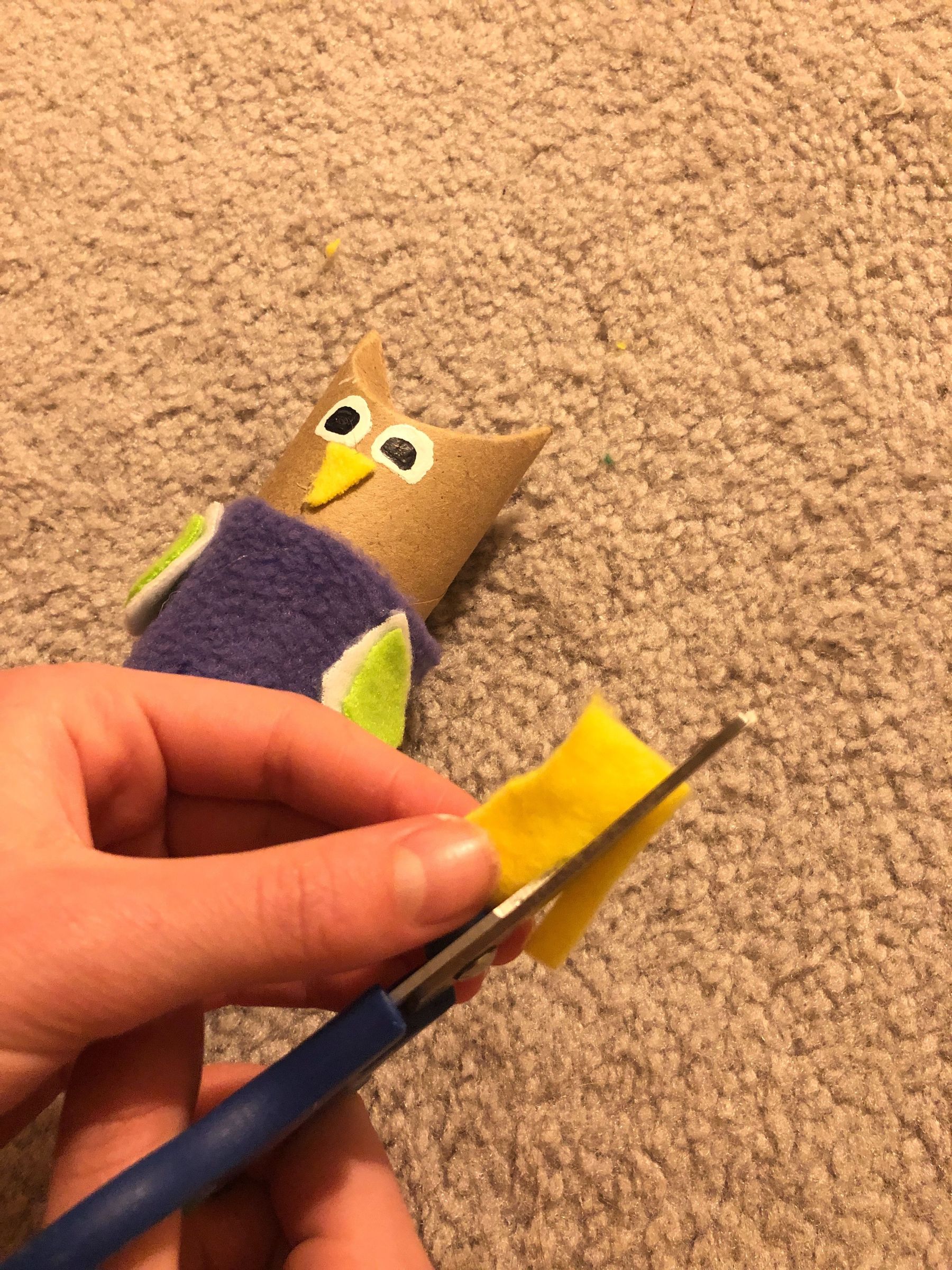 Recycled Cardboard Tube Owls 9 Steps (with Pictures) Instructables