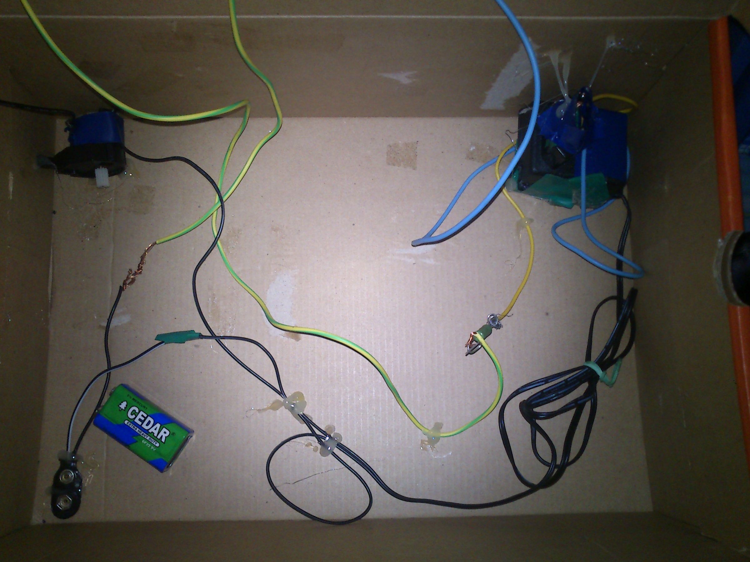 Electro Shock Device Out of a 9V Adapter 6 Steps Instructables