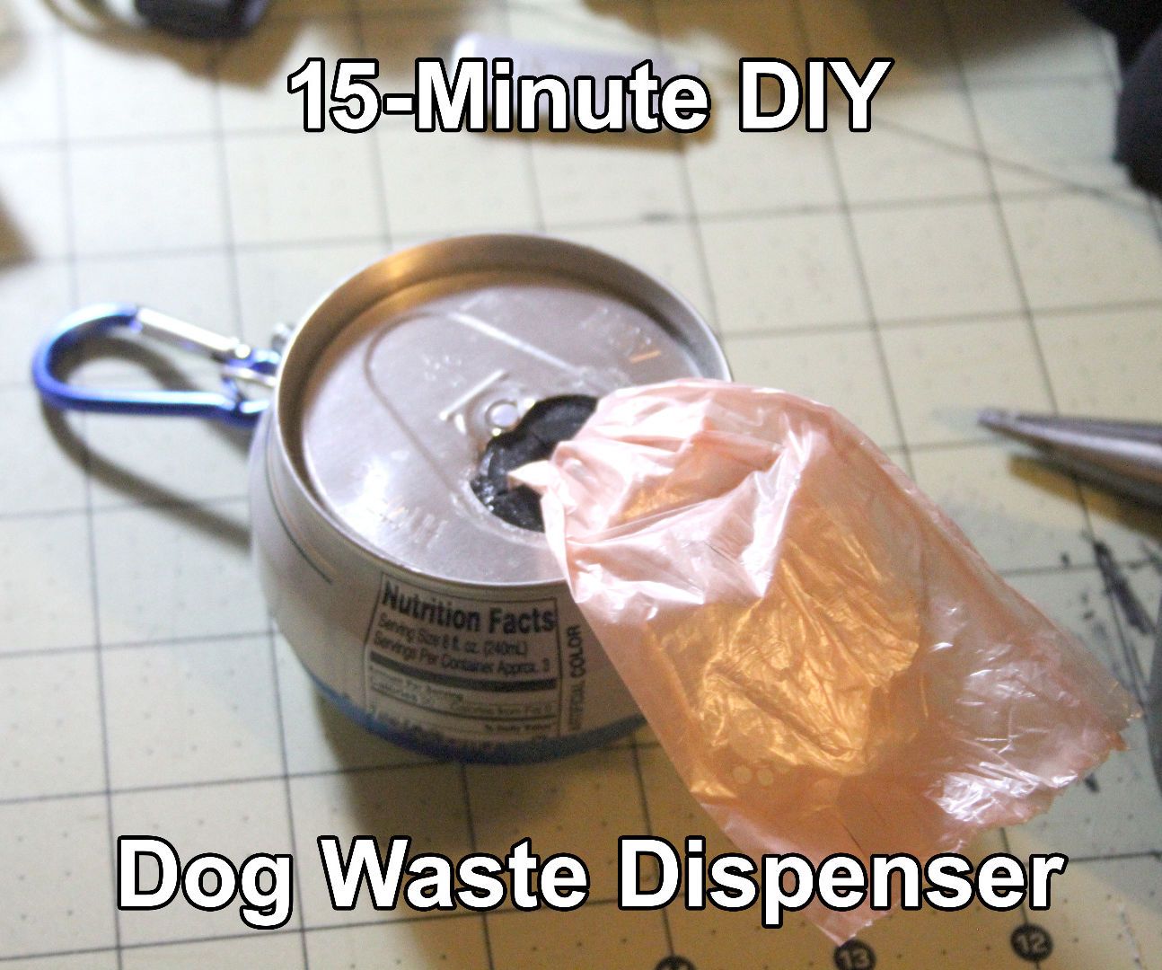 15Minute DIY Dog Waste Bag Dispenser 5 Steps (with Pictures