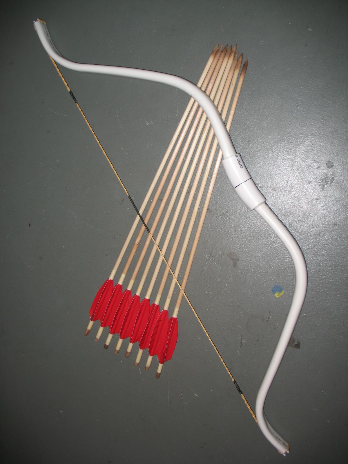 DIY guide for PVC Bows and Arrows Build-along with step-by-step instructions