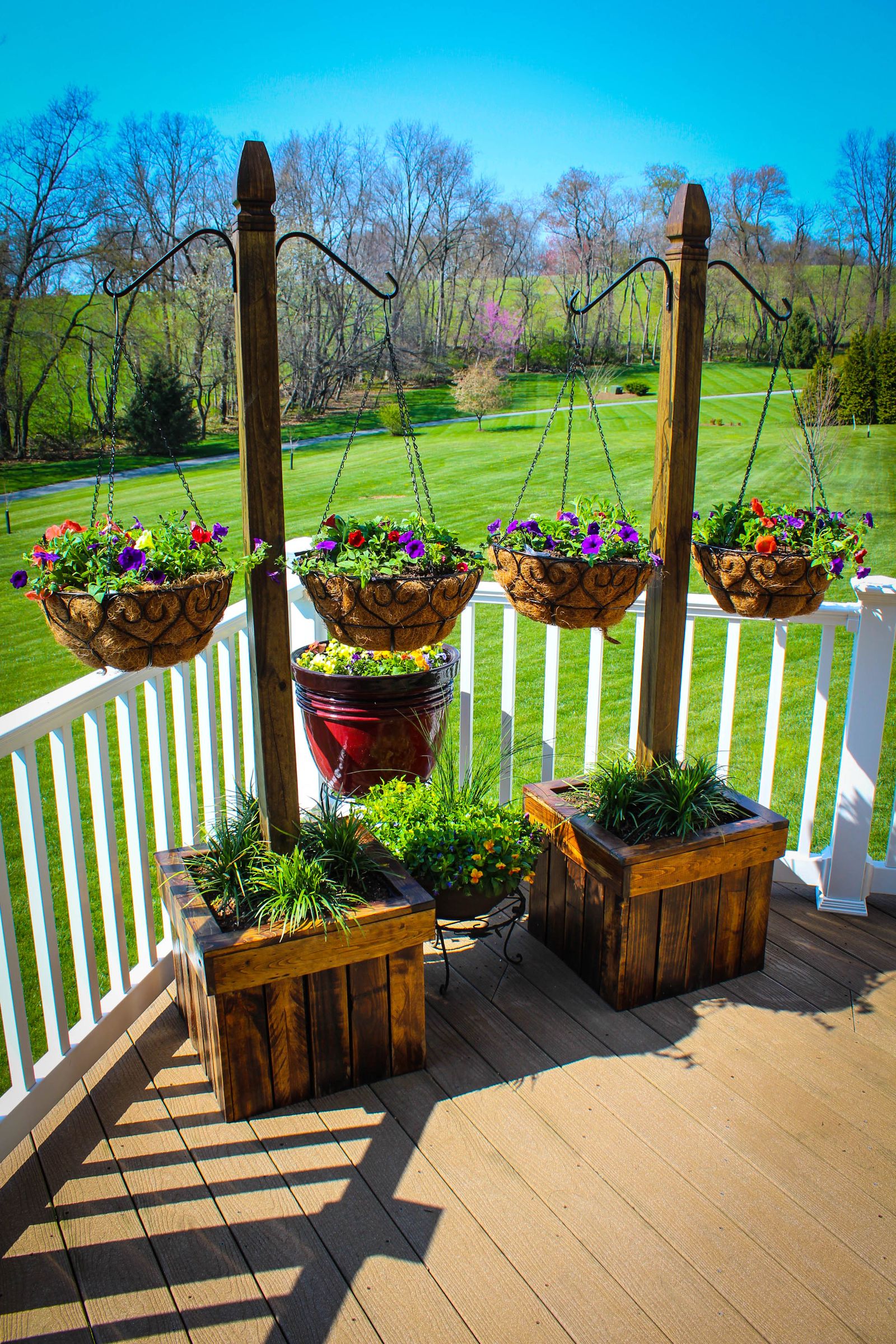 Hanging Basket Column 15 Steps (with Pictures) Instructables