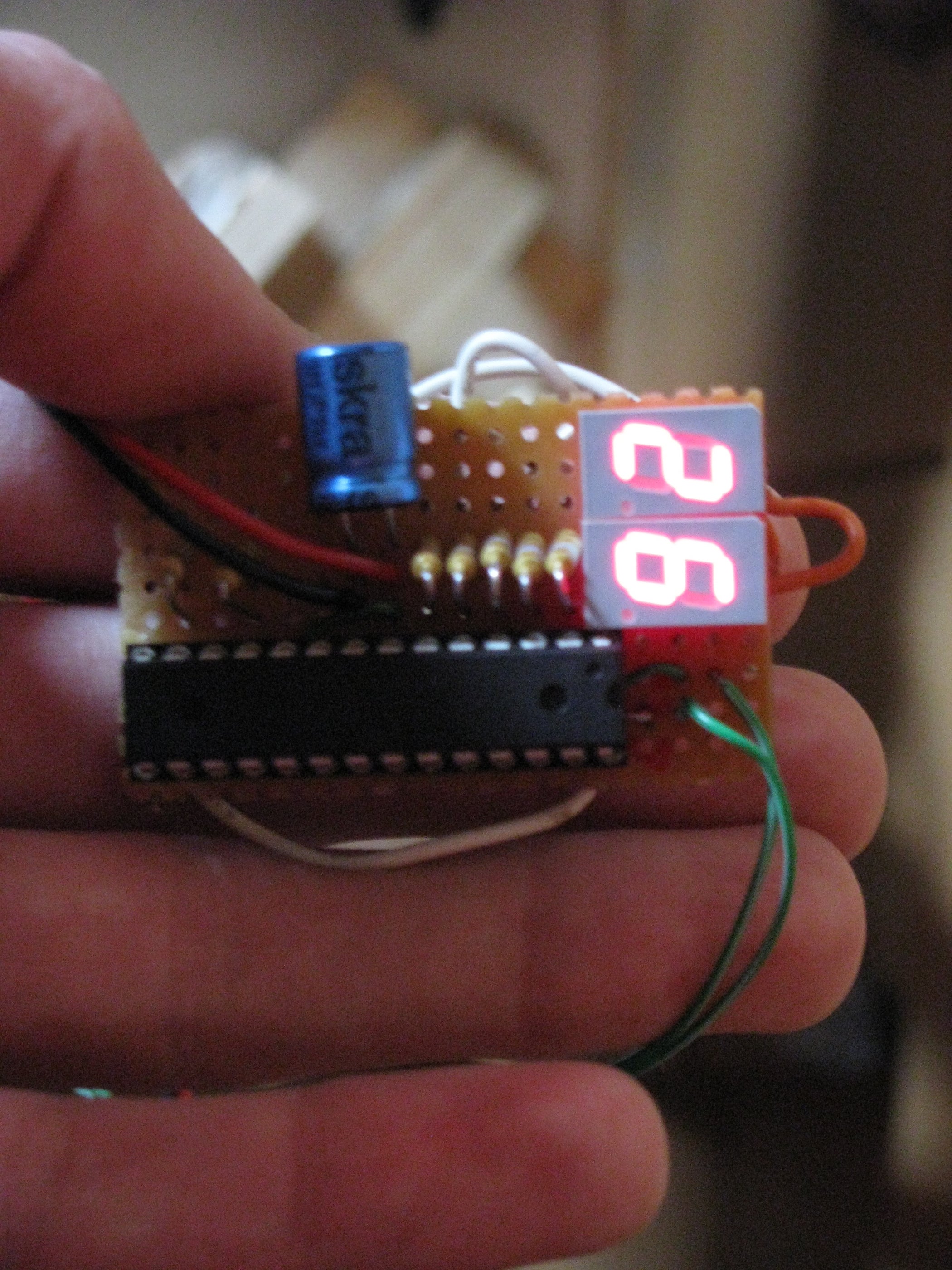 DIY Digital Thermometer 4 Steps Instructables
