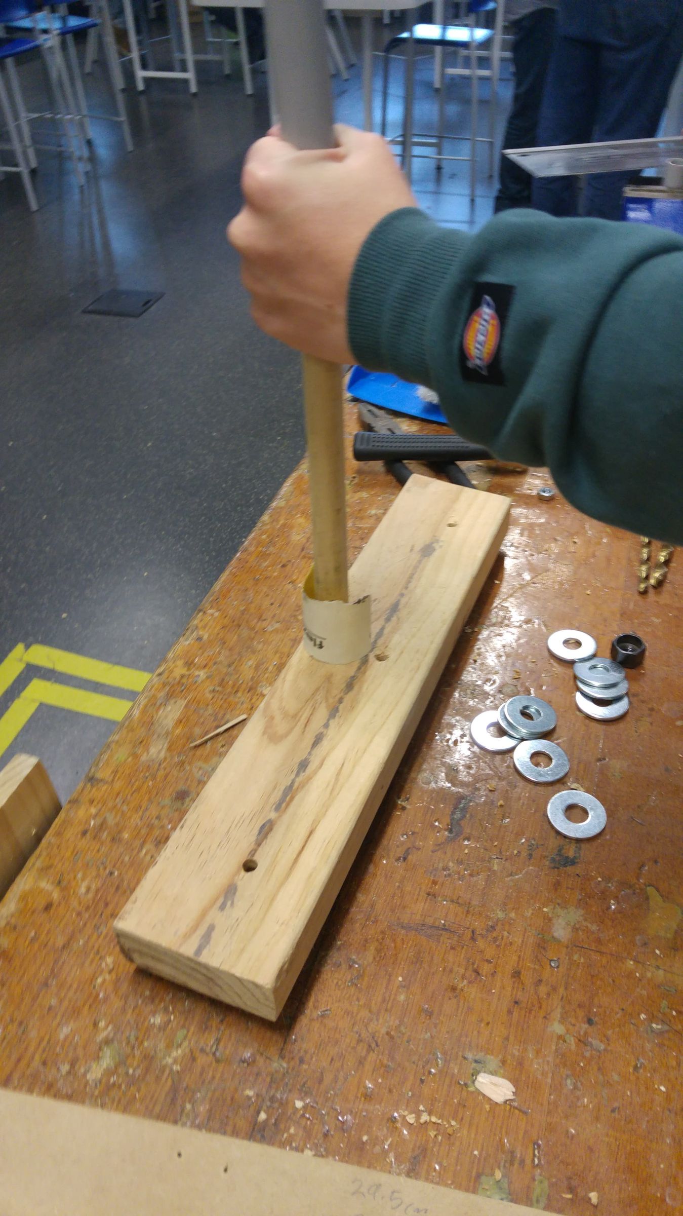 Wooden Plank With Wheels 6 Steps Instructables