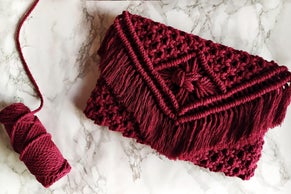 6 Kolay Adımda Bohem Makrome Debriyaj Nasıl Yapılır