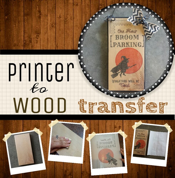 Image Transfer To Wood 10 Steps With Pictures Instructables