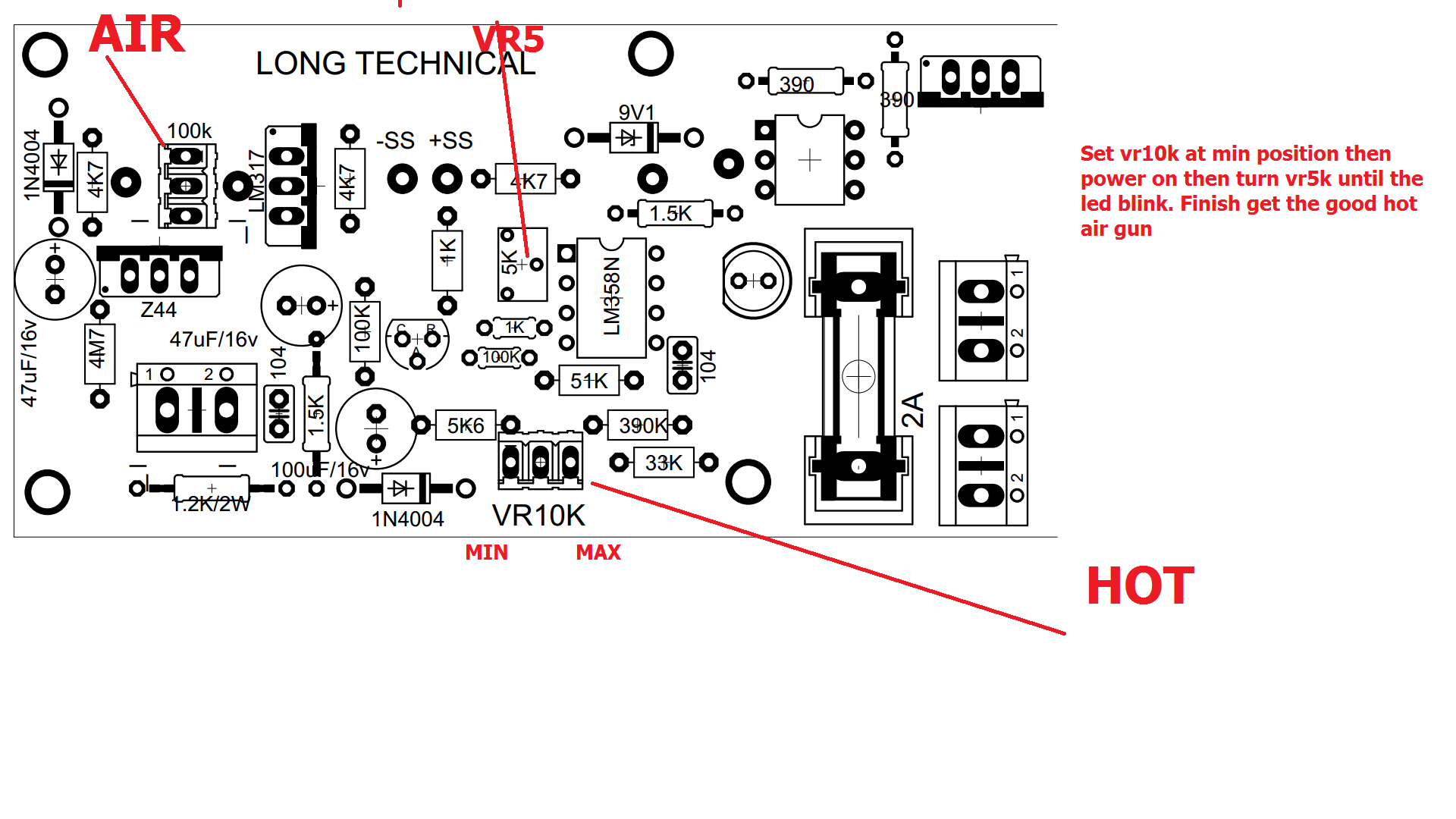 Home Make a Cheap Hot Air Soldering Station 4 Steps Instructables