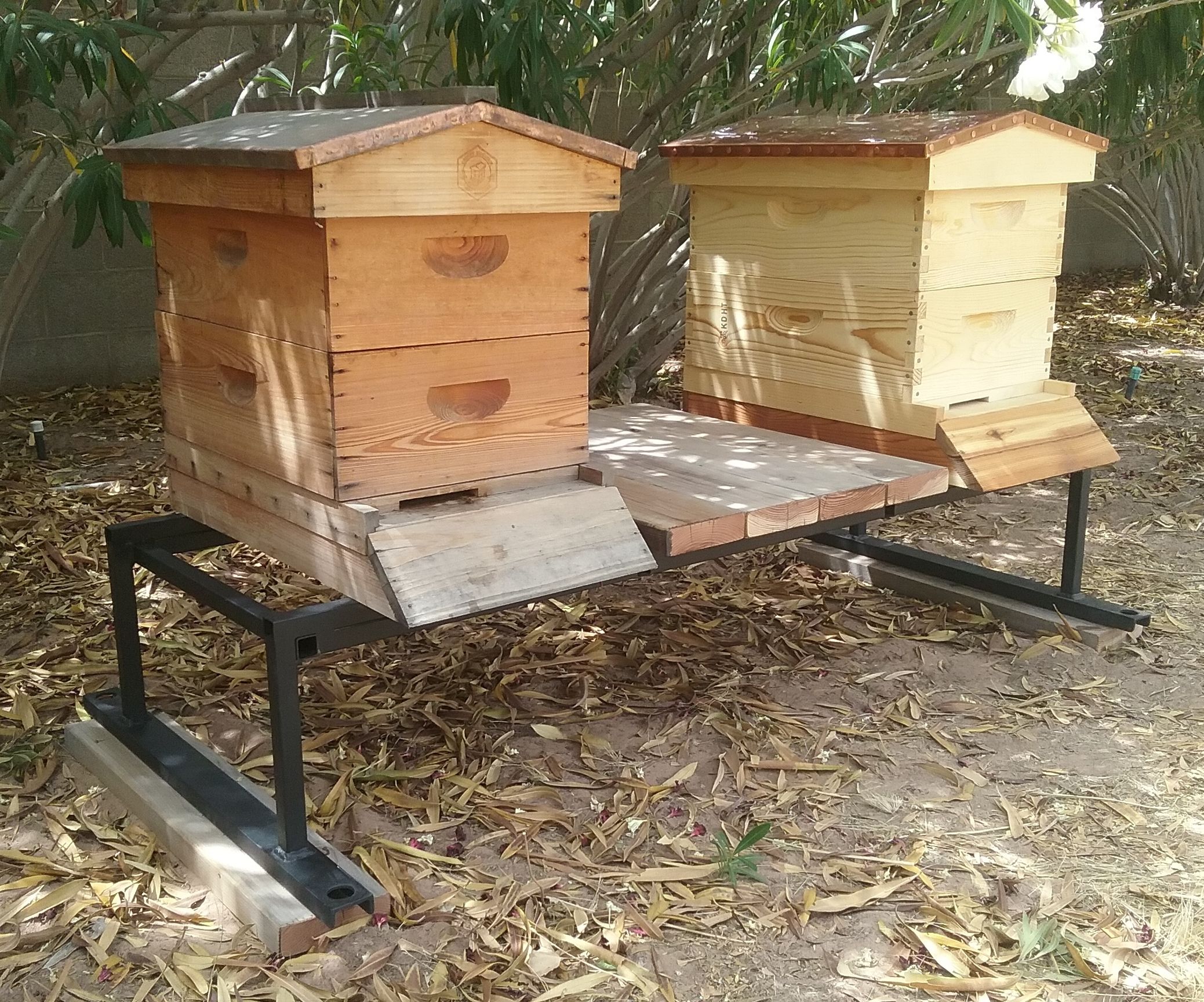 Triple Welded Beehive Stand 3 Steps (with Pictures) Instructables